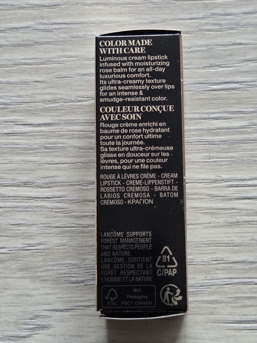 Pomadka L'absolut Rouge Creame 11 Rose Nature Lancôme