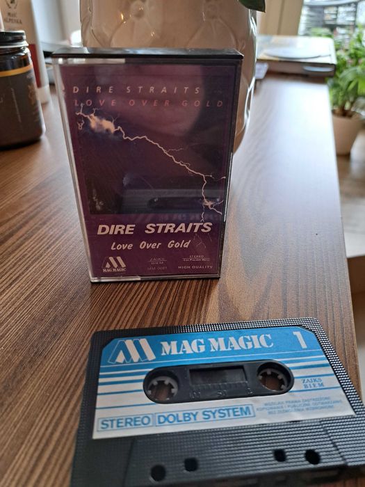 Dire Straits love over gold kaseta magnetofonowa