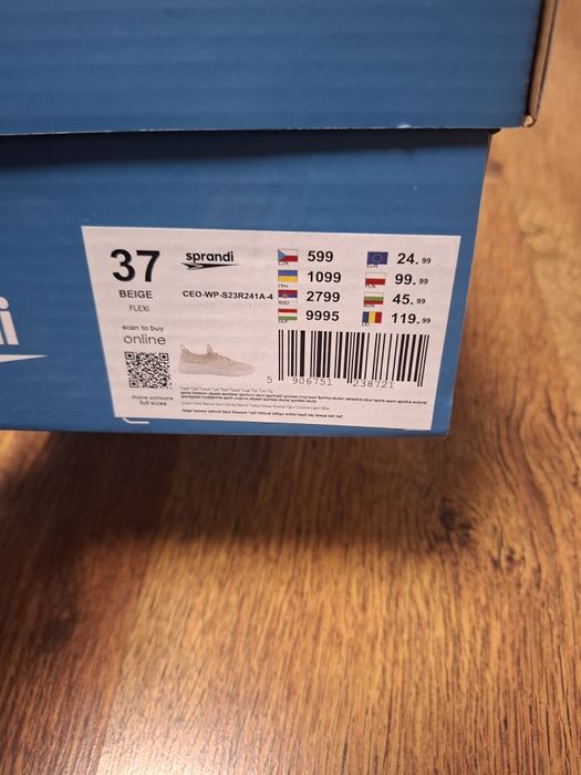 Buty damskie sprandi