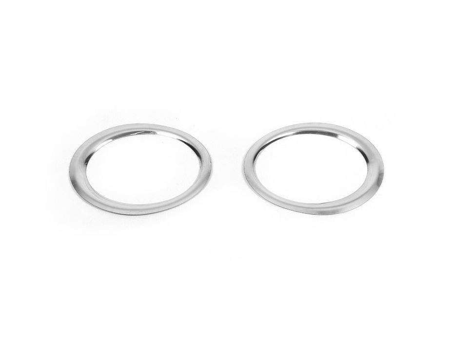 Fiat Doblo 2005-2010 Накладки на противотуманки Carmos