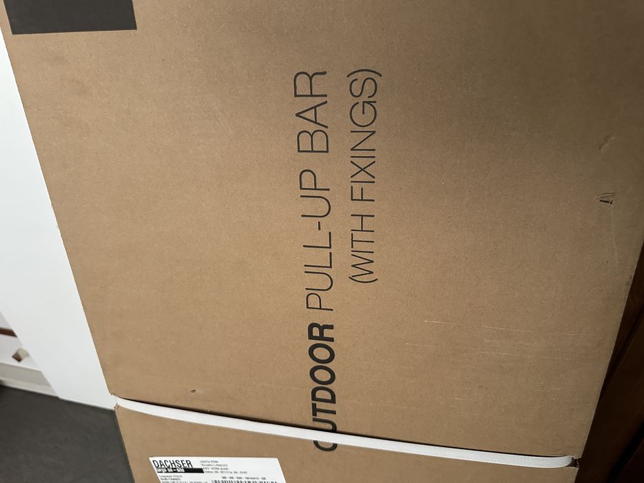 Pull up Bar Elevacoes reebock Nova em caixa