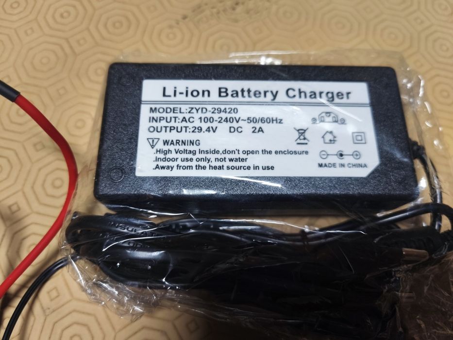 Bateria 7S3P 29V 10000mAh + carregador