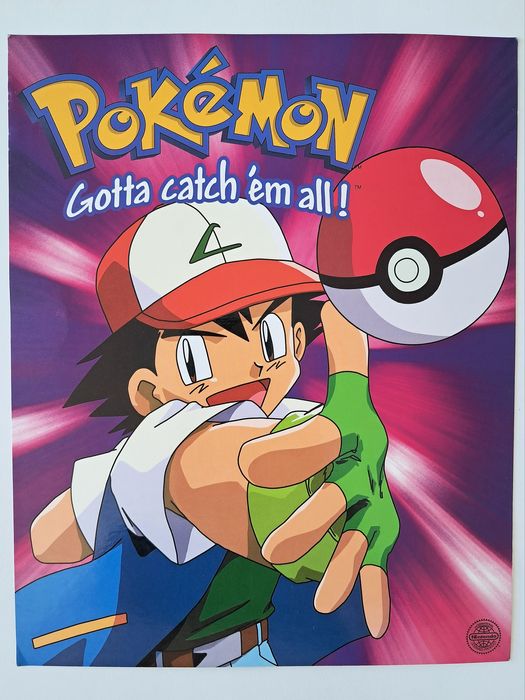 Postais XL Vintage de Pokémon (Nintendo, 1999)