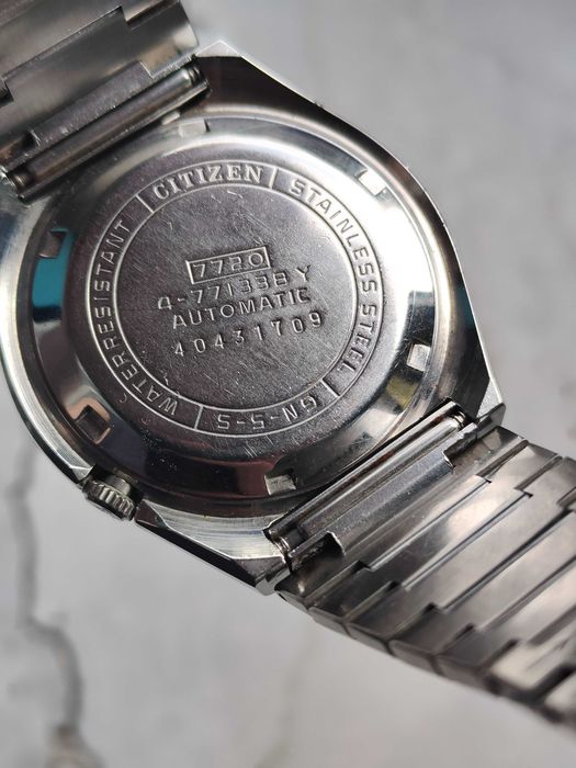 Citizen Leopard 7720 Hi Beat 28800 Automat Zegarek 70 lata Vintage