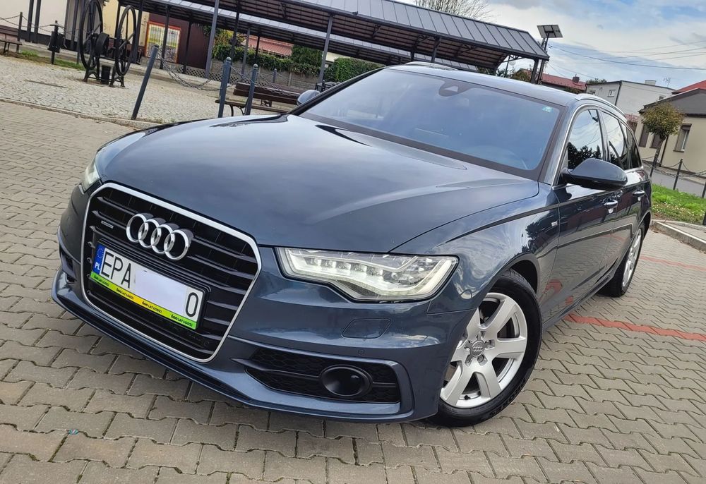 Audi A6 Avant 3x S-Line * Quattro * 3,0 TDI / 245 KM /Zachowana w Perfekcyjnym Stani