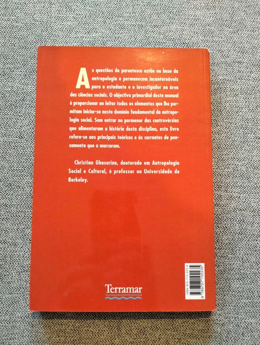 livro "Introdução ao estudo do parentesco" Christian Ghasarian