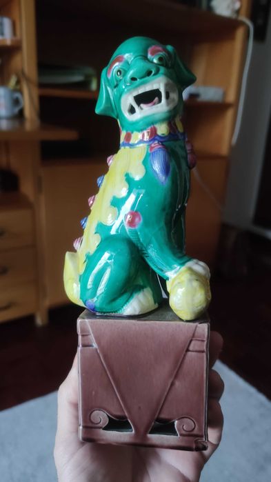 Vintage Chinese Foo Dog Statue