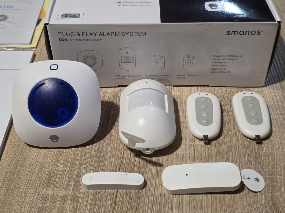 Alarme da Marca Smanos (Novo)
