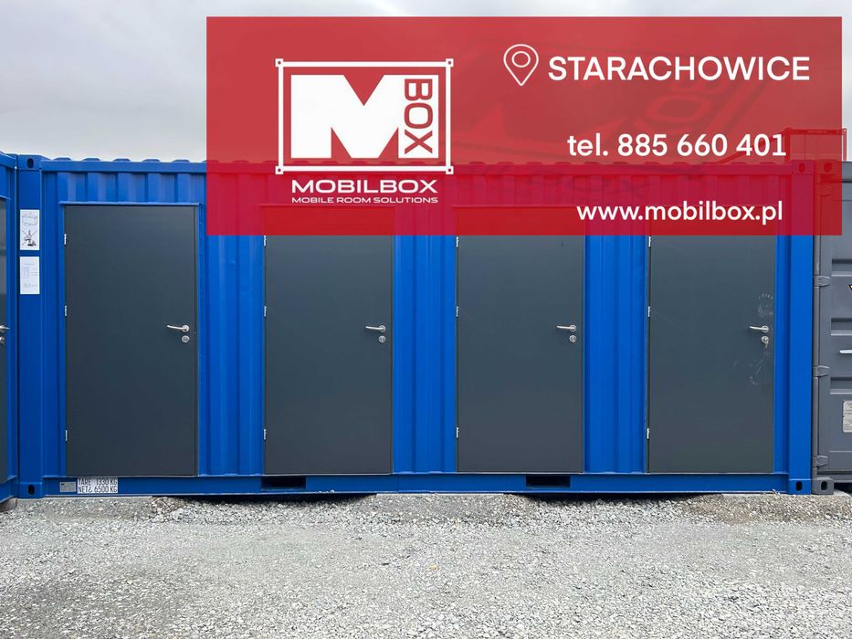 Kontener Self Storage, Magazyn samoobsługowy 4-komorowy