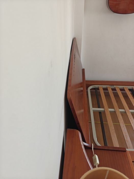 Mobília de quarto solteiro - Cerejeira