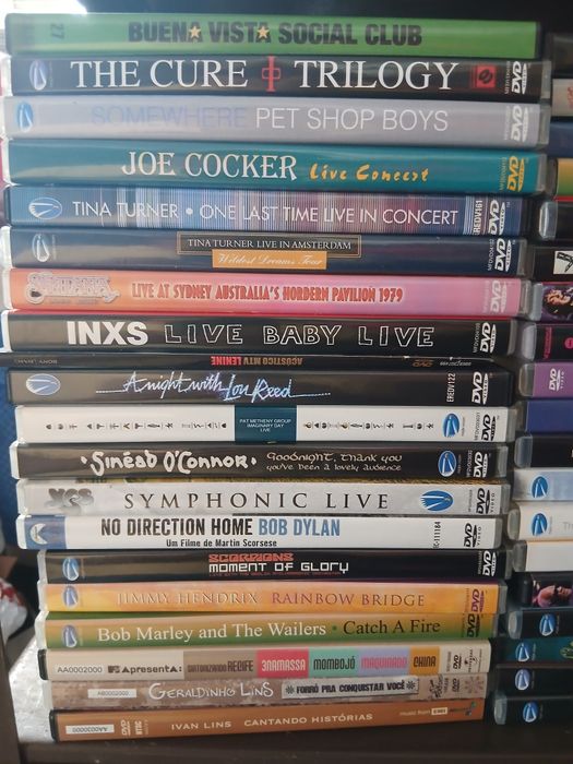 Concertos e filmes Dvd