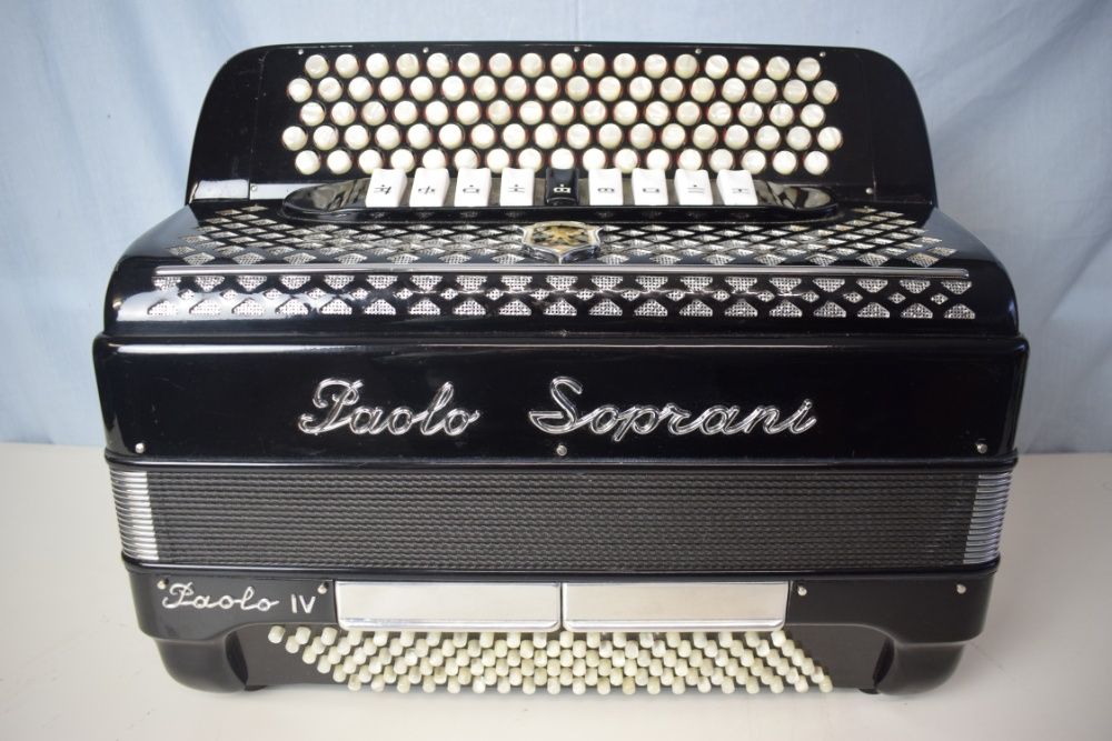 Acordeao Paolo Soprani 4 Voz 120 Baixos, N . 169