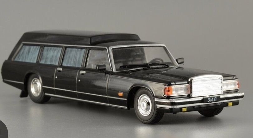 Черный доктор Зил 41042 и Газ-13С катофалк автолегенды
