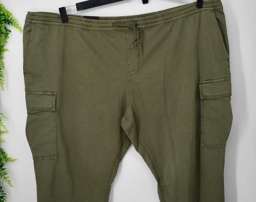 Bojówki męskie C&A 6XL khaki
