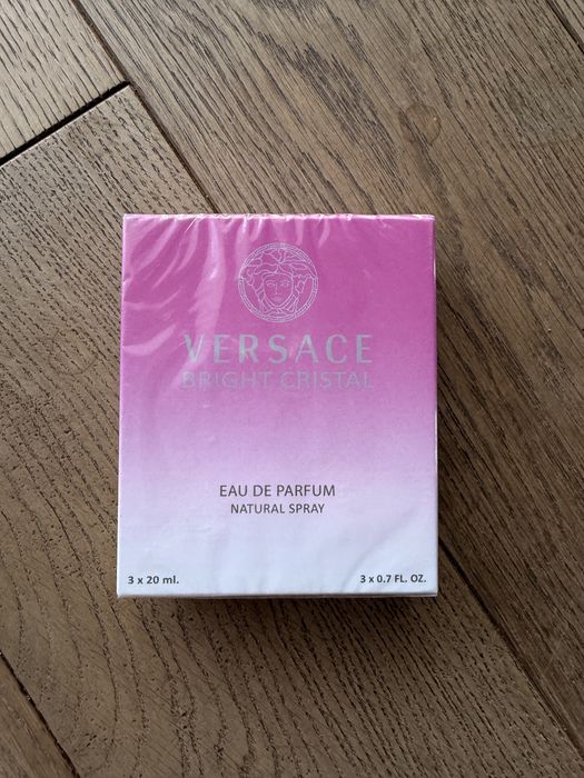 Versace Bright Crystal – zestaw podróżny 3×20 ml