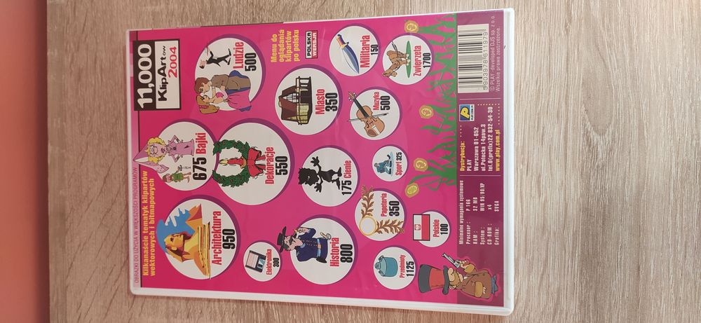 11000 klipartów. Program komputerowy