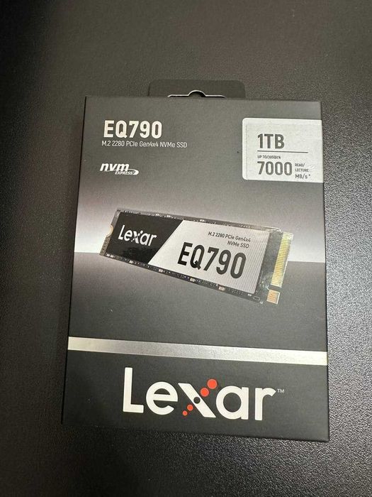 Lexar EQ790 1 TB SSD, M.2 2280 PCIe Gen4x4 NVMe