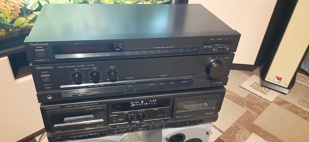 Technics TR575, усилитель+тюнер SU600