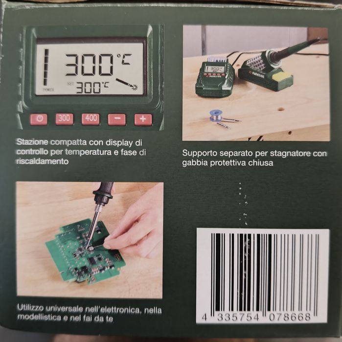 Estação de Soldadura Digital Parkside.