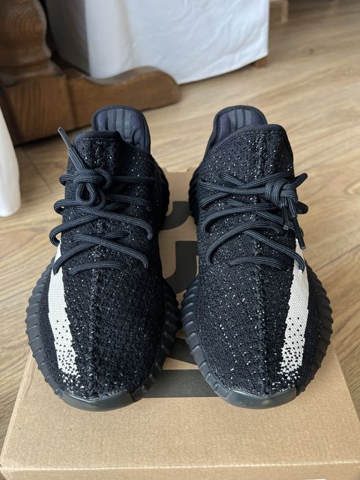Adidas Yeezy Boost 350 V2 Oreo 2016  OG sneakersy niskie czarne 40 2/3
