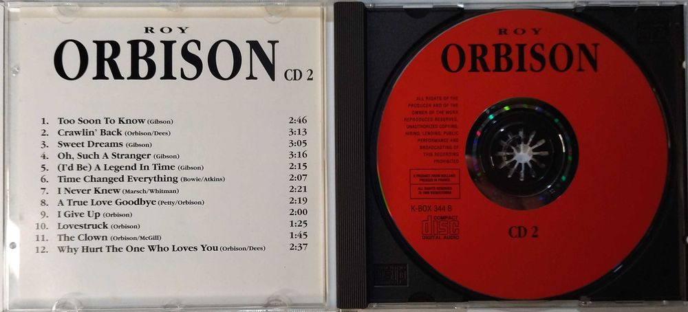 Roy Orbison - 3 CDs430363644139950084