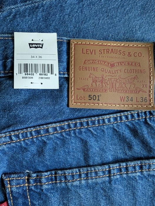Джинси чоловічі Levi's W34 L36