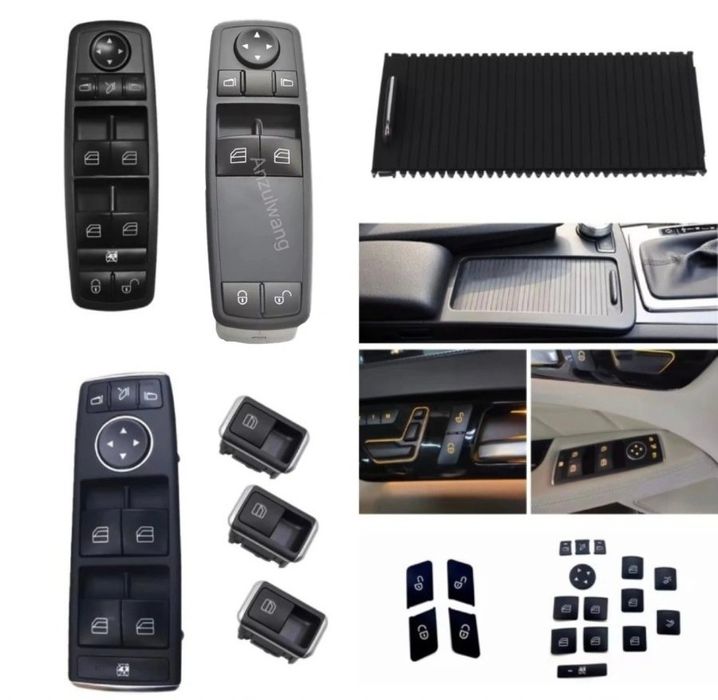 Кнопки накладки склопідйомника Mercedes-Benz W204 W212  W166 W169 W164