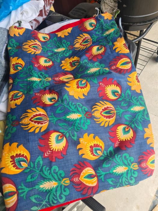 Sprzedam materac trzykomorowy z okresu PRL, oryginalny wzór, okazj