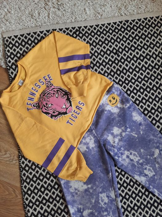 Komplet rozm.140 bluza plus spodnie shein