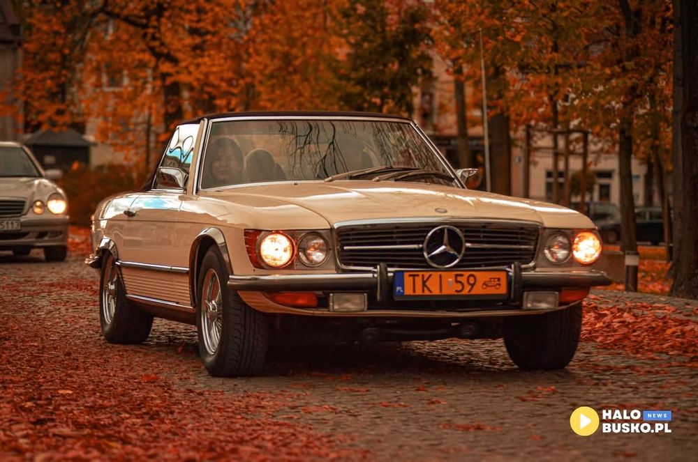 Najpiękniejszy Mercedes SL cabrio do ślubu sesji! Auto prowadzisz sam!