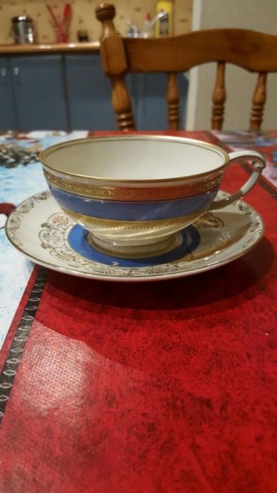 Filiżanka ze spodkiem z KPM