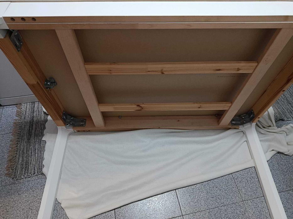 Mesa branca sala Como Nova