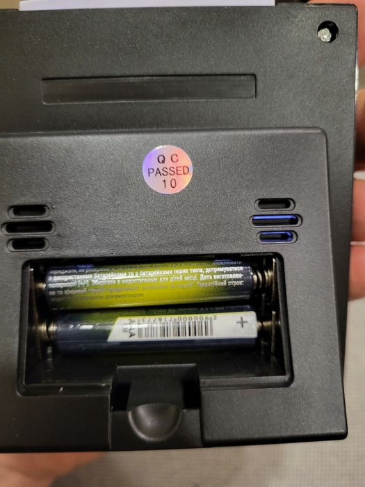 Годинник настільний з термомогігрометром  і будильником