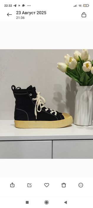 Кеди жіночі zara 37 р