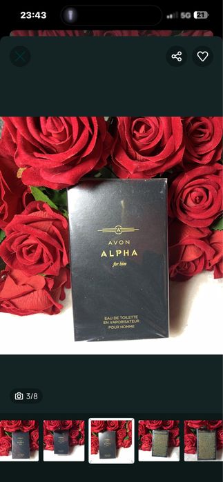 Perfum ALPHA Avon męski