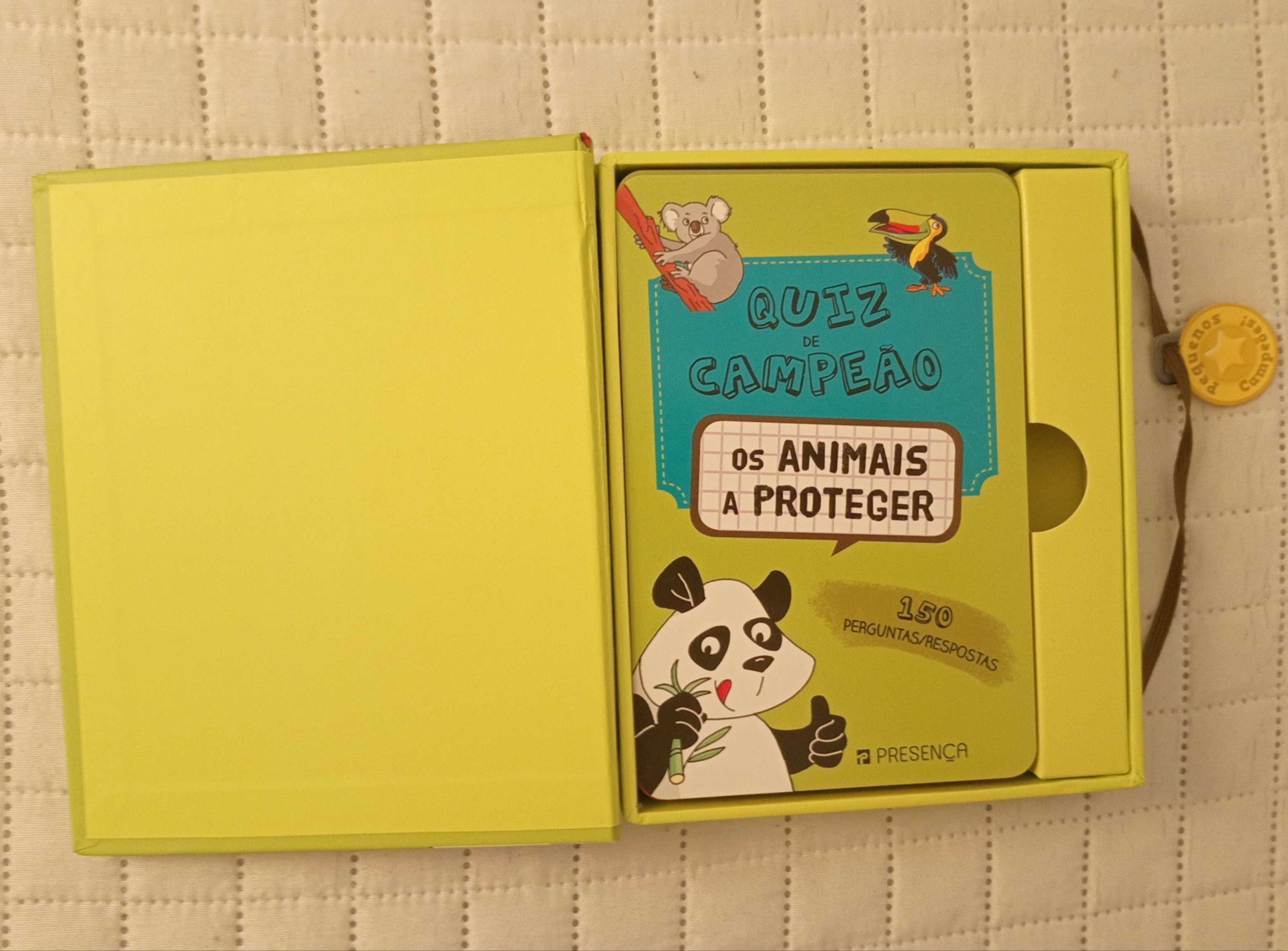 Jogo Quiz Campeão - Os Animais a Proteger Santo António dos