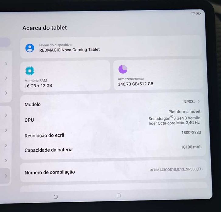 Tablet Red Magic