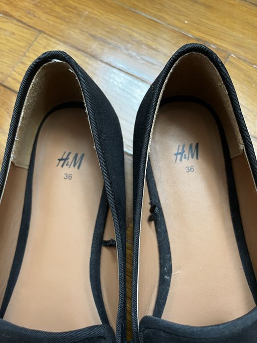 Alpercatas pretas 36 H&M