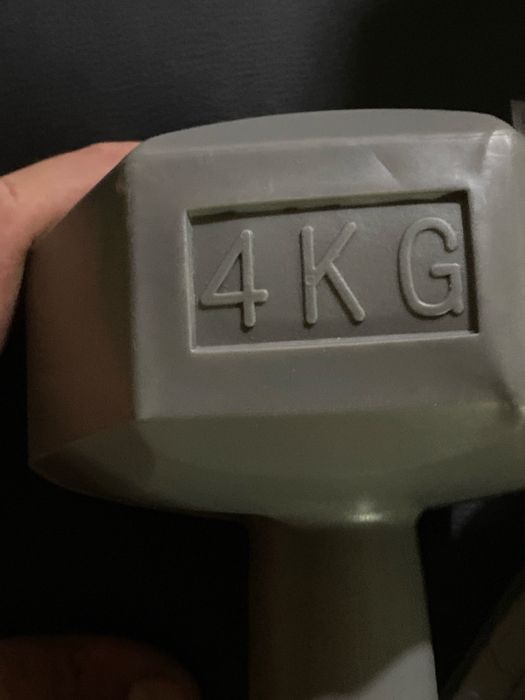 Zrstaw cieżarków bitumicznych 2x3kg plus 2x4kg