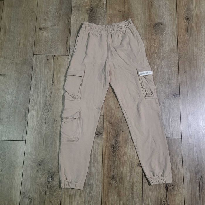 Spodnie dresowe bojówki dres La Loca r. 152,158,164 stan super