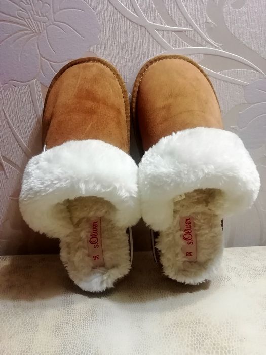 Тапочки тёплые s.Oliver 36-37 р