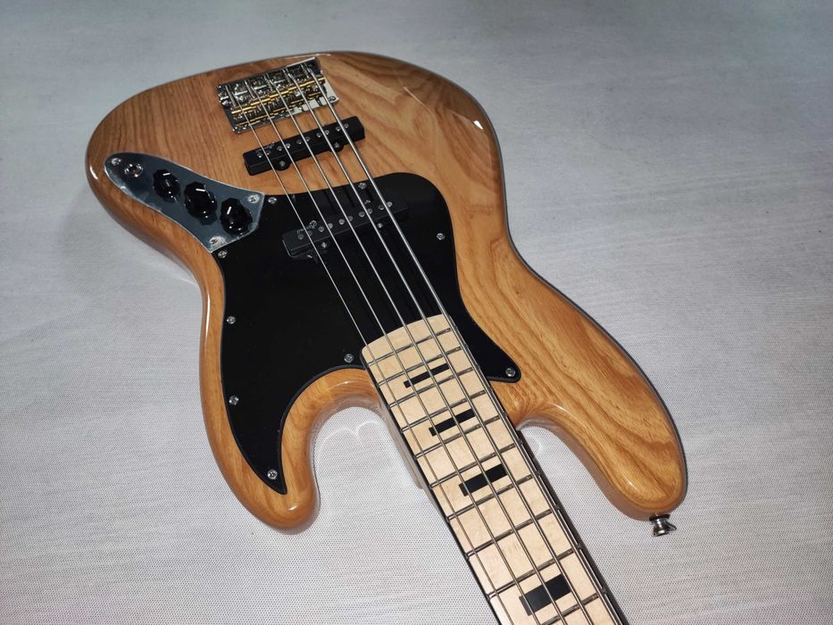 Harley Benton JB-75-5MN NA gitara basowa 5-strunowa -wyregulowana!