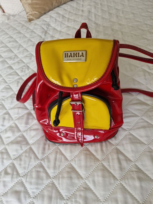 Plecak mały lakierowany