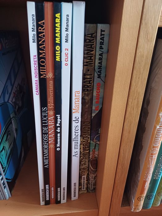 8 livros de Milo Manara
