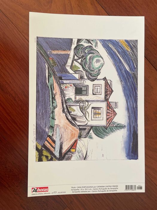Serigrafia Impressa-Alvaro Perdigão,Catarina Castro Freire, João Silva