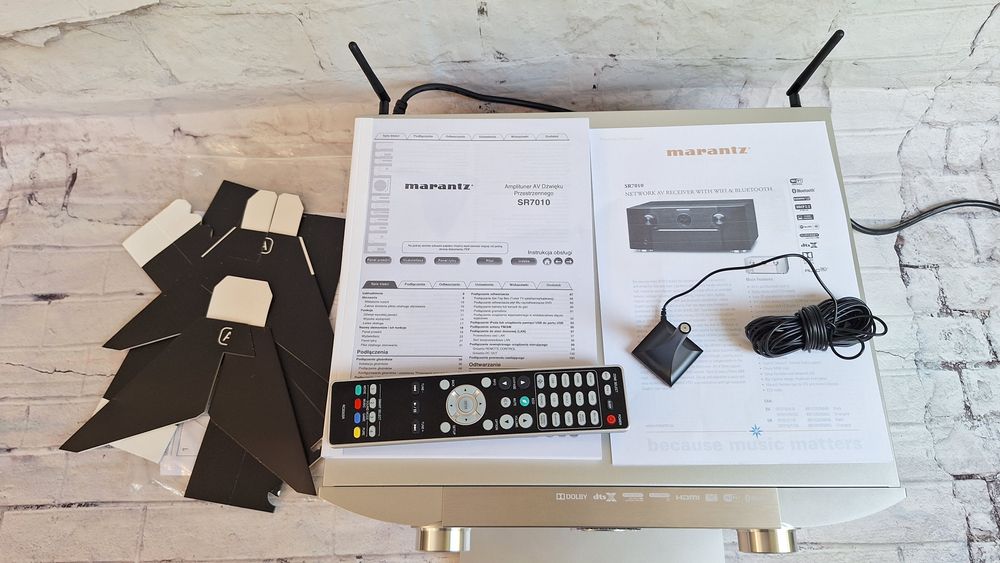 Mocny  Marantz SR7010 9.2 WI-Fi BT Atmos Auro 3D 200W