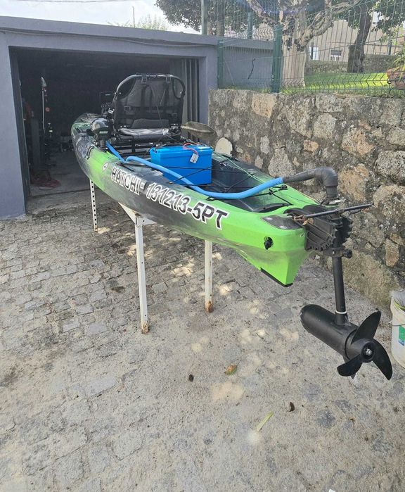 Kayak Radar 135 com motor Electrico, pedais Helix e Sonda dragonfly-5