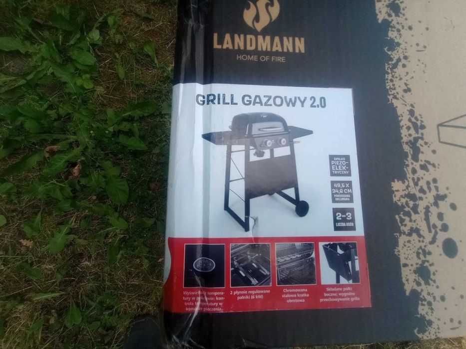 Grill Gazowy 6KW Landmann 2.0 13729 Nowy Gwarancja ok