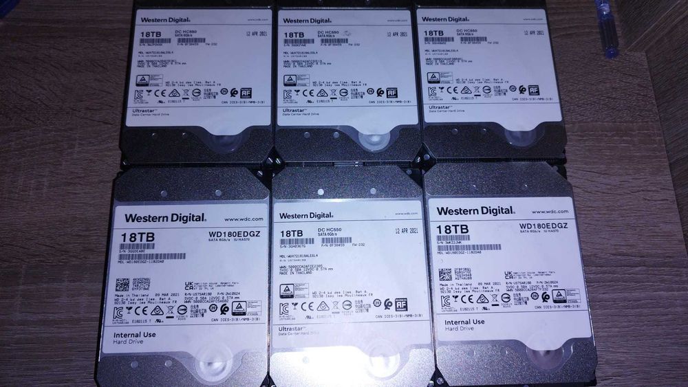 dysk twardy 18TB, Western Digital
