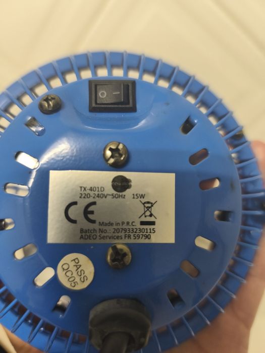 Mini ventoinha Equation